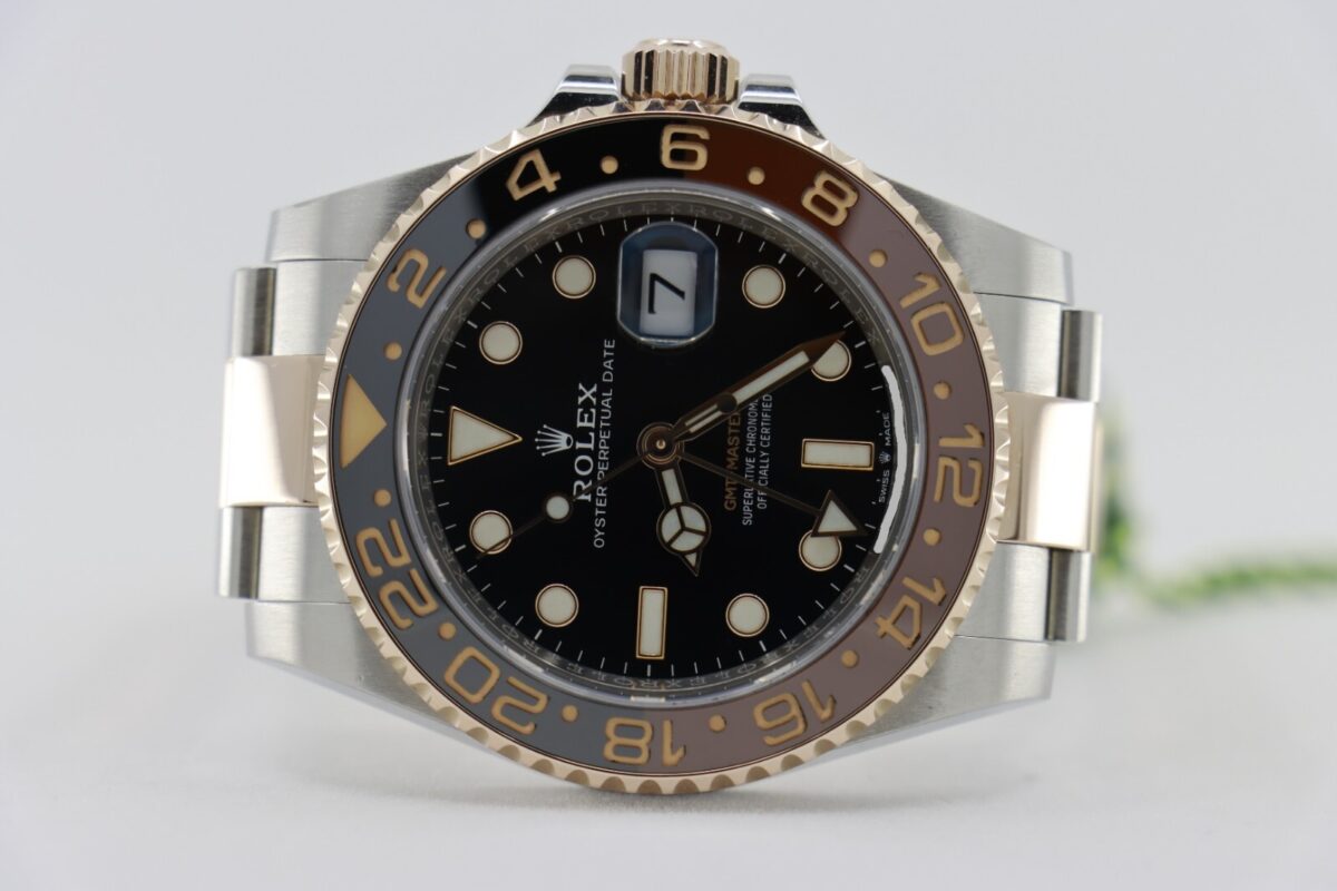 Rolex GMT-Master II 126711CHNR Root Beer Two-Tone Everose Box & Papers Year 2018 - Image 6