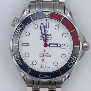 Omega Seamaster 300m 212.32.41.20.04.001 Commander's Watch James Bond Full Set