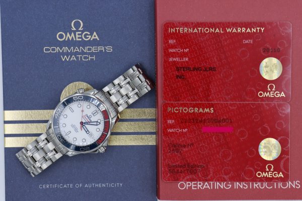 Omega Seamaster 300m 212.32.41.20.04.001 Commander's Watch James Bond Full Set - Image 10