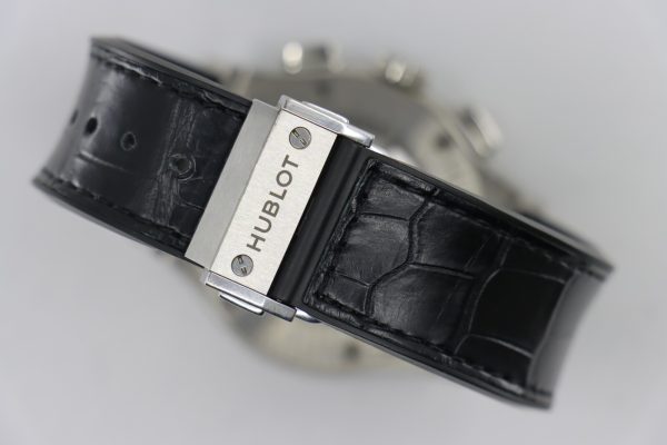 Hublot Classic Fusion Chronograph 541.NX.1171.LR Black Dial Leather Strap 2019 - Image 4