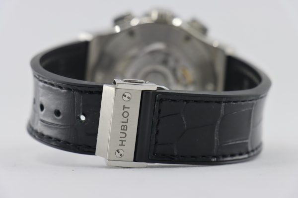 Hublot Classic Fusion Chronograph 541.NX.1171.LR Black Dial Leather Strap 2019 - Image 7