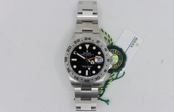 Rolex Explorer II 226570 Black Dial 42mm Oyster Band Box & Papers Year 2022 - Image 2