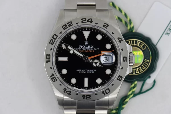 Rolex Explorer II 226570 Black Dial 42mm Oyster Band Box & Papers Year 2022