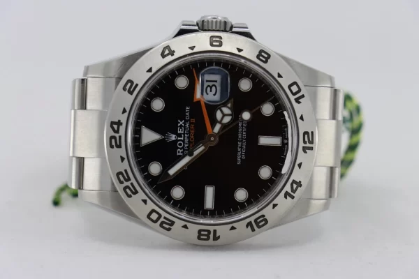 Rolex Explorer II 226570 Black Dial 42mm Oyster Band Box & Papers Year 2022 - Image 5