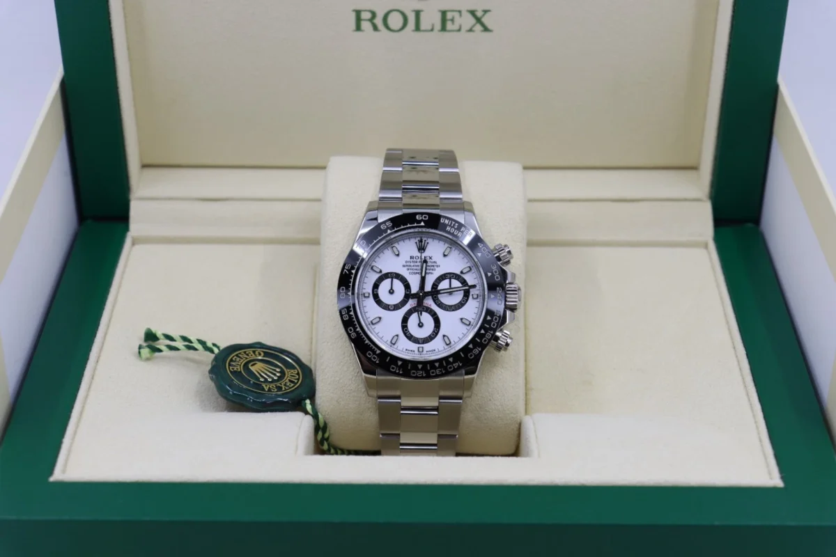 Rolex Daytona 116500LN Panda White Dial Ceramic Bezel Box & Papers Year 2016