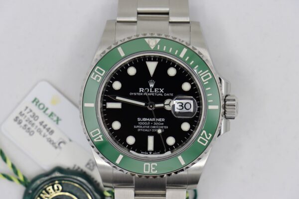 Rolex Submariner 126610LV Mark 1 Green Bezel Black Dial Box & Paper Year 2020