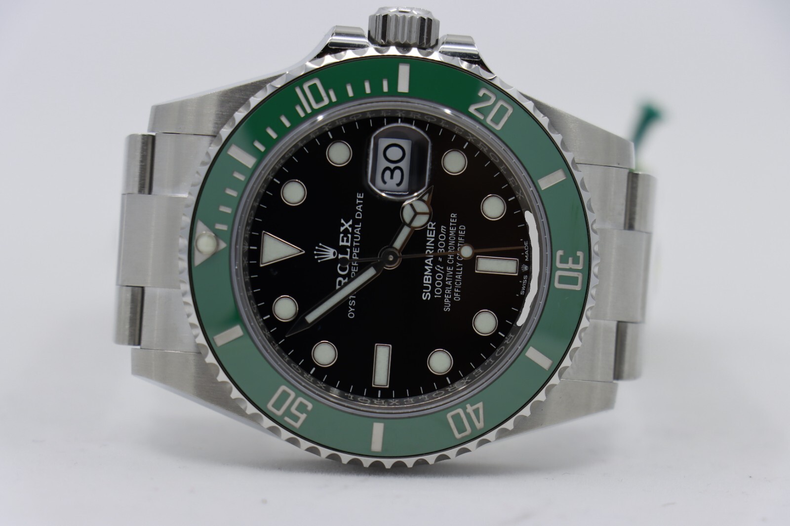 Rolex Submariner 126610LV Mark 1 Green Bezel Black Dial Box & Paper Year 2020 - Image 5