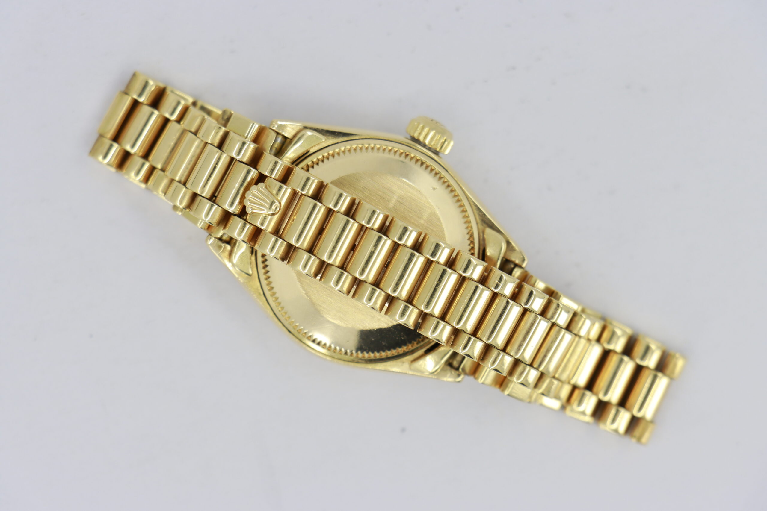 Rolex Lady-Datejust 6917 Tiger Eye Dial President 18K Original Papers Circa 1975 - Image 6