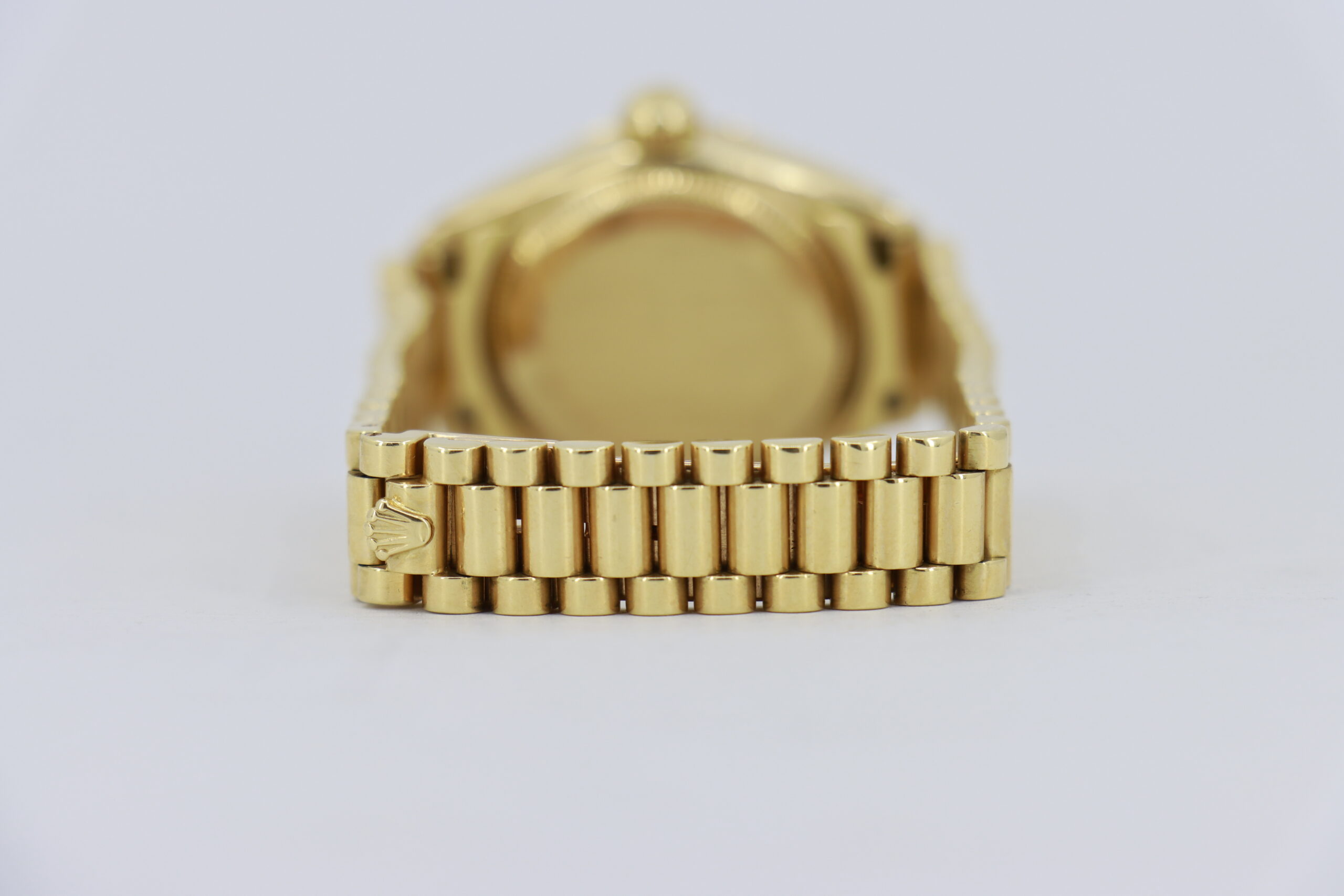 Rolex Lady-Datejust 6917 Tiger Eye Dial President 18K Original Papers Circa 1975 - Image 3