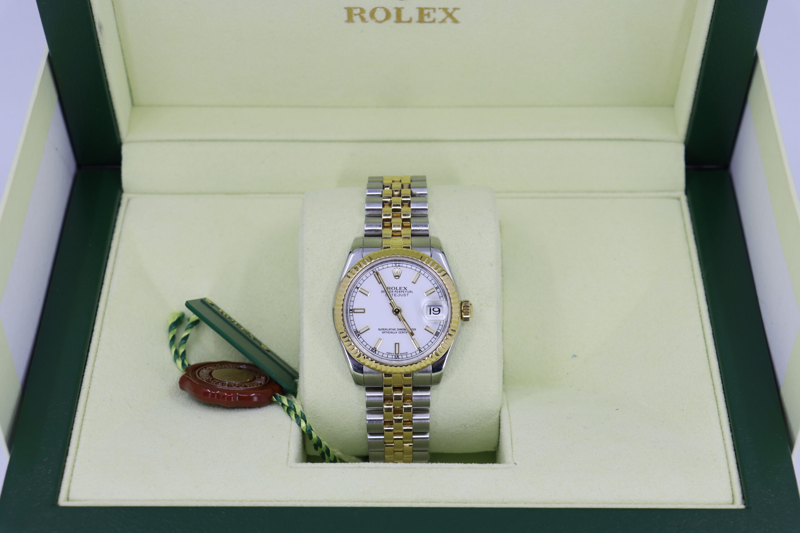 Rolex Datejust 178273 White Index Dial Jubilee Band
