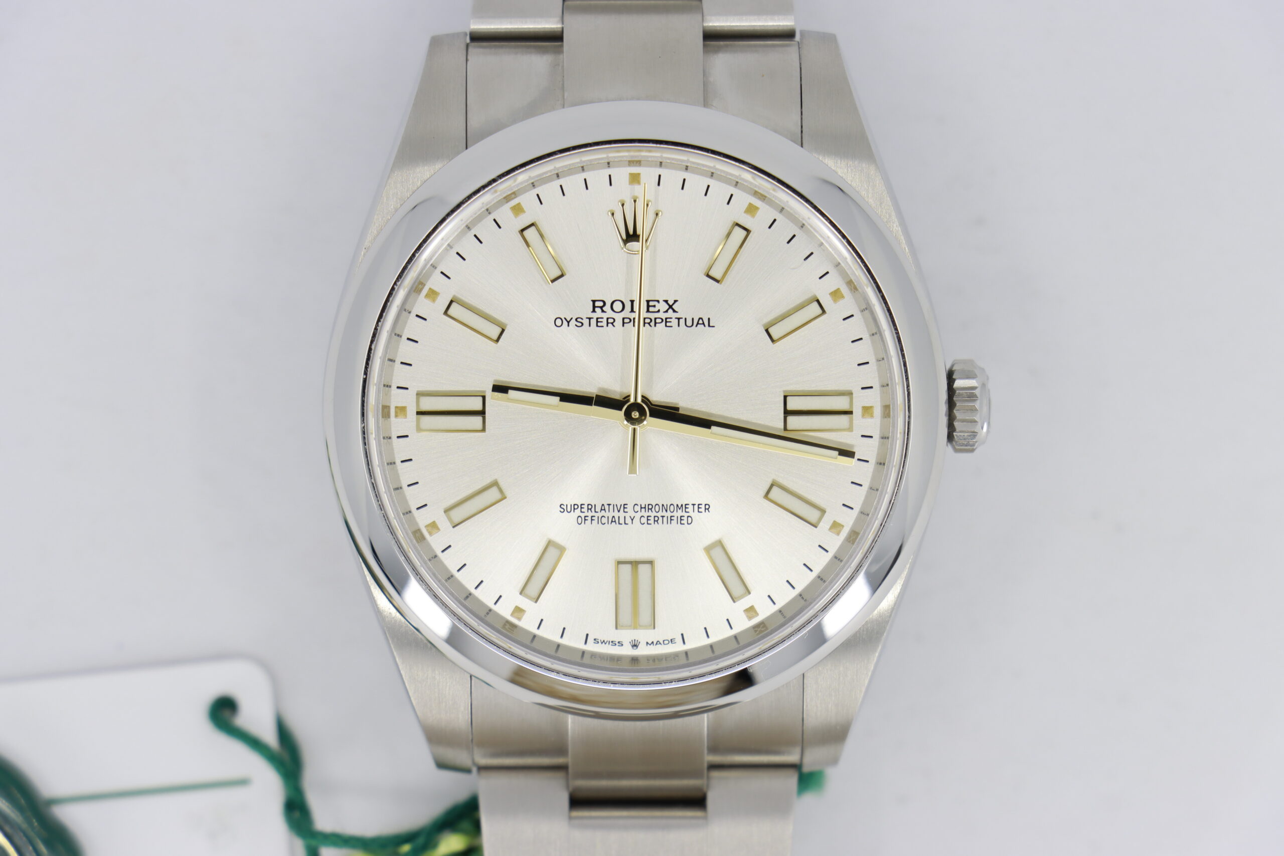 Rolex Oyster Perpetual 124300 41mm Silver Dial
