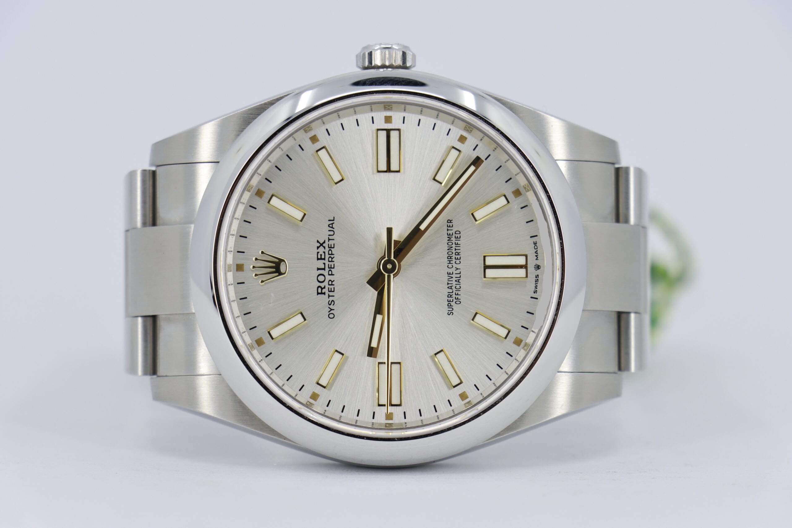 Rolex Oyster Perpetual 124300 41mm Silver Dial