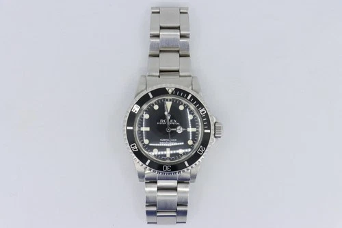 Rolex Submariner 5513 No Date Matte Black Dial & Bezel Circa 1983 - Image 2