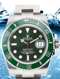 rolsub116610lv Rolex Submariner 116610LV
"The Hulk"